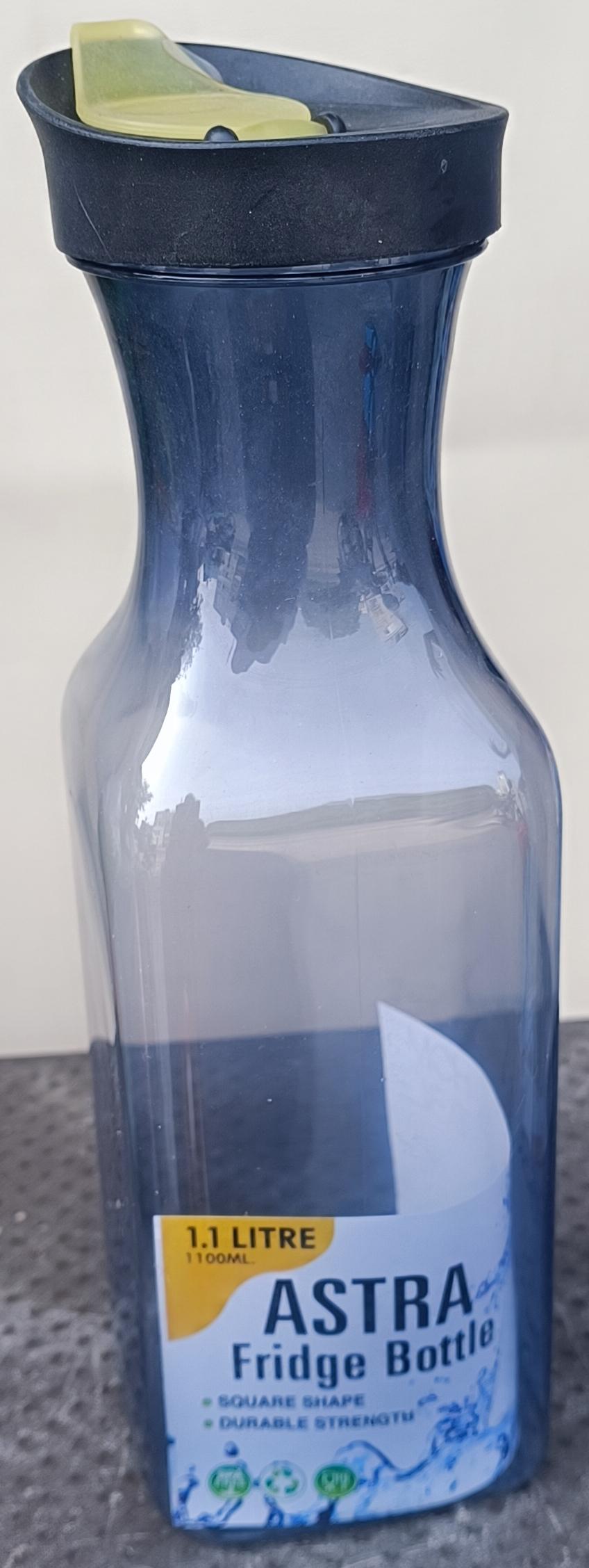 1.1L Square Fridge Water Bottle Carafe - Astra