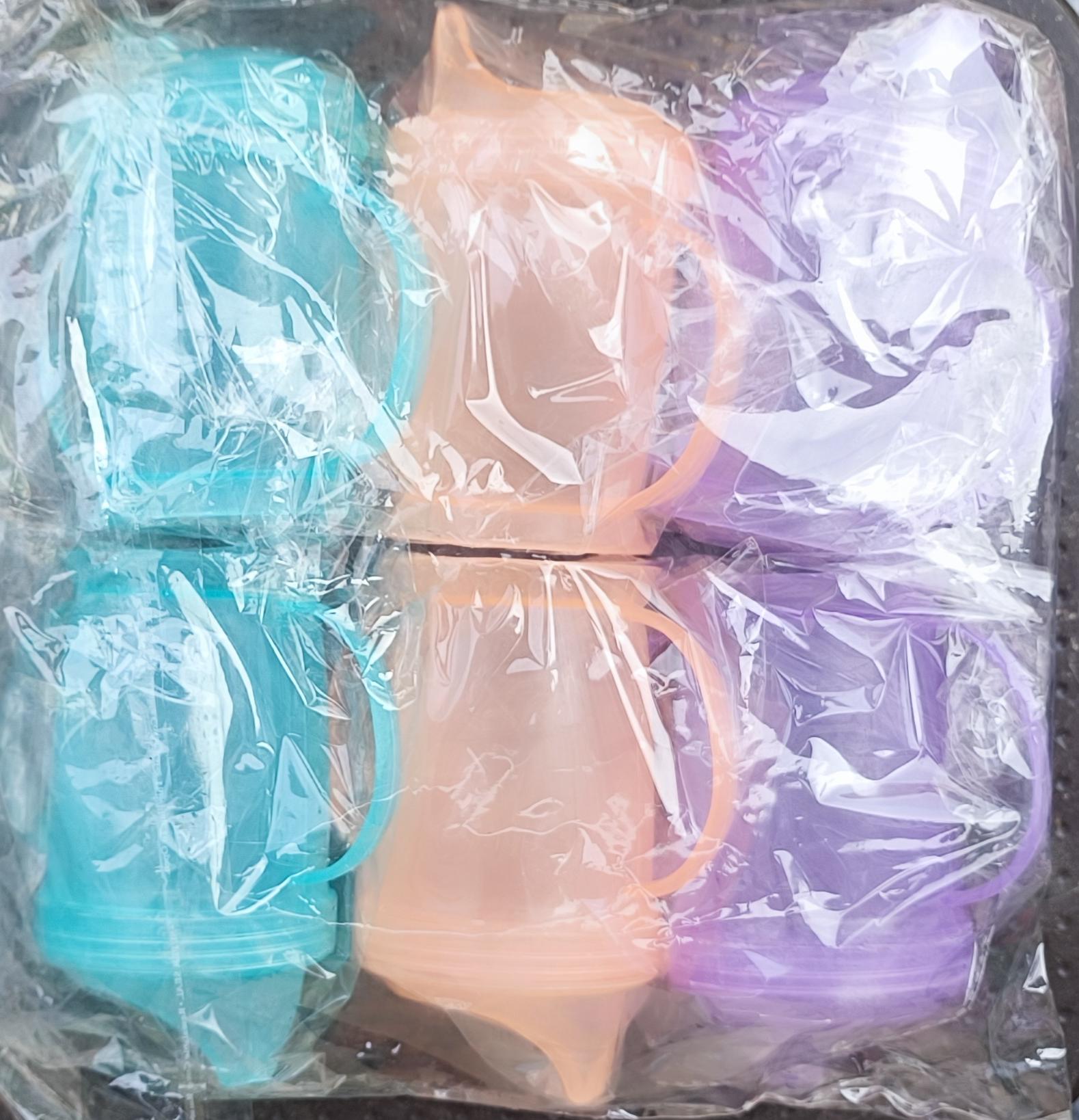 Pastel Color Toddler Training Sippy Cups