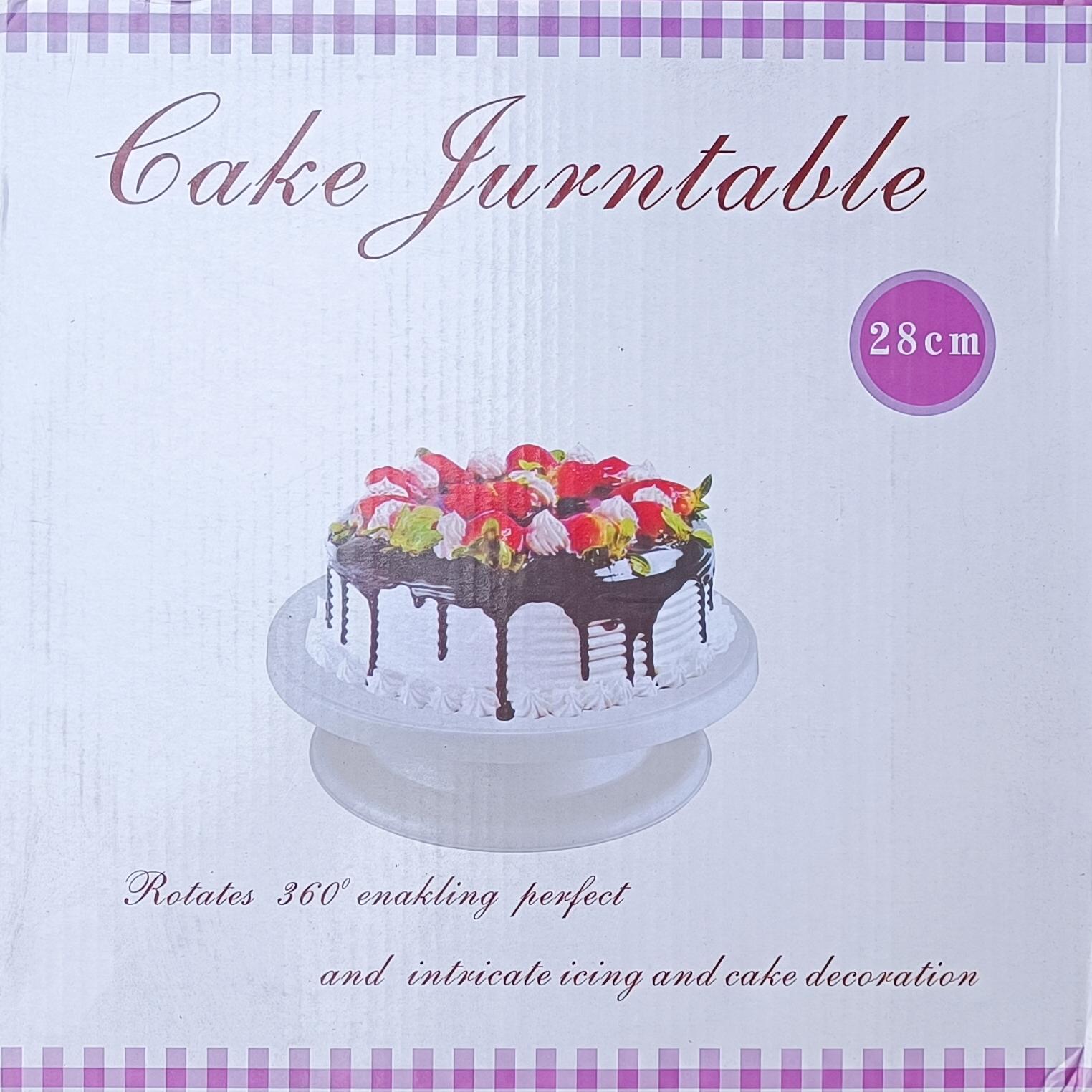 Rotating Revolving Cake Decorating Stand - Cake Turntable