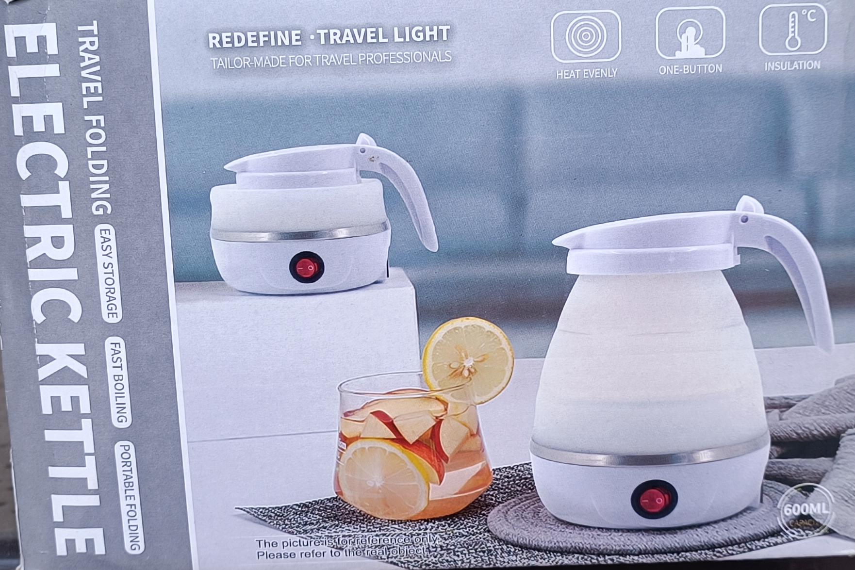 Collapsible Portable Silicone Travel Electric Kettle