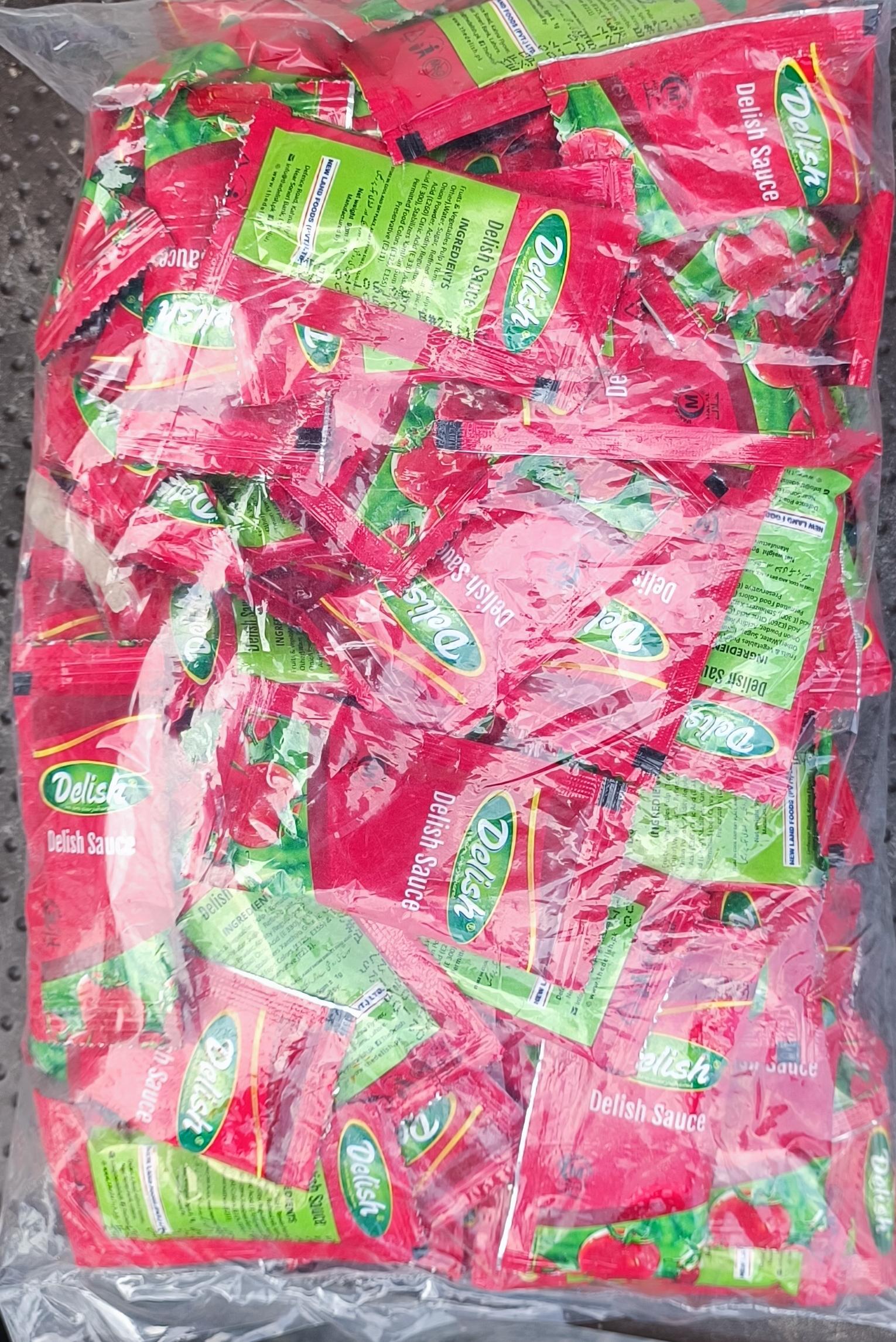 Sauce Single-Serve Sachets Wholesale Pack - Delish