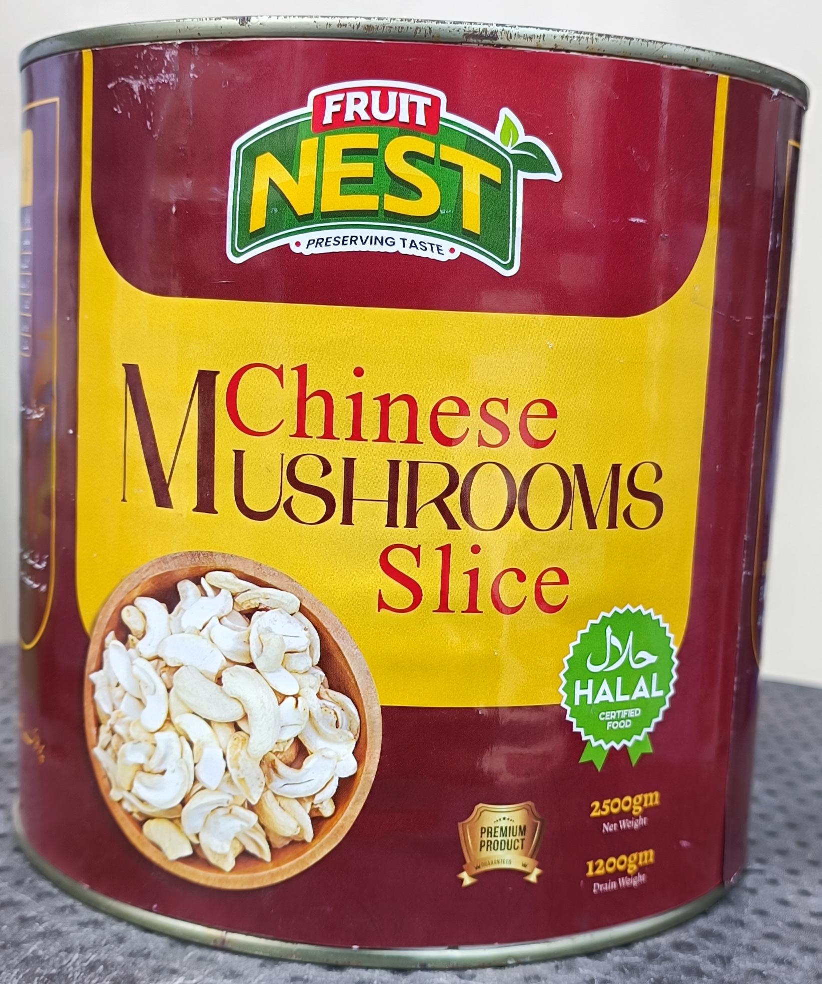Chinese Sliced Mushrooms Tin 2500g - Fruit Nest