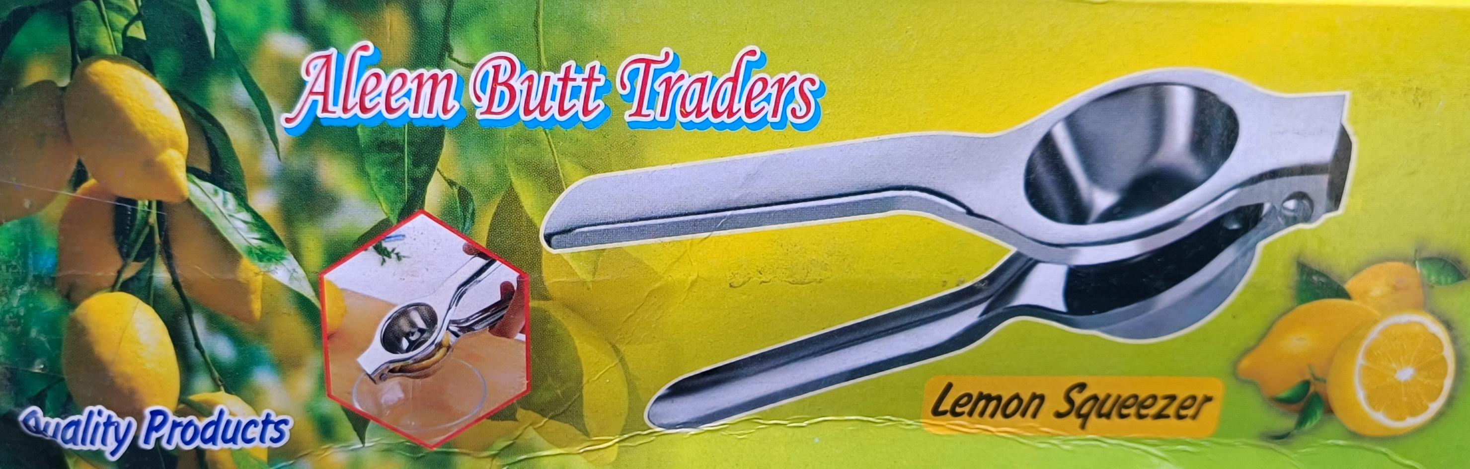 Aleem Butt Traders Heavy Duty Metal Manual Lemon & Citrus Squeezer
