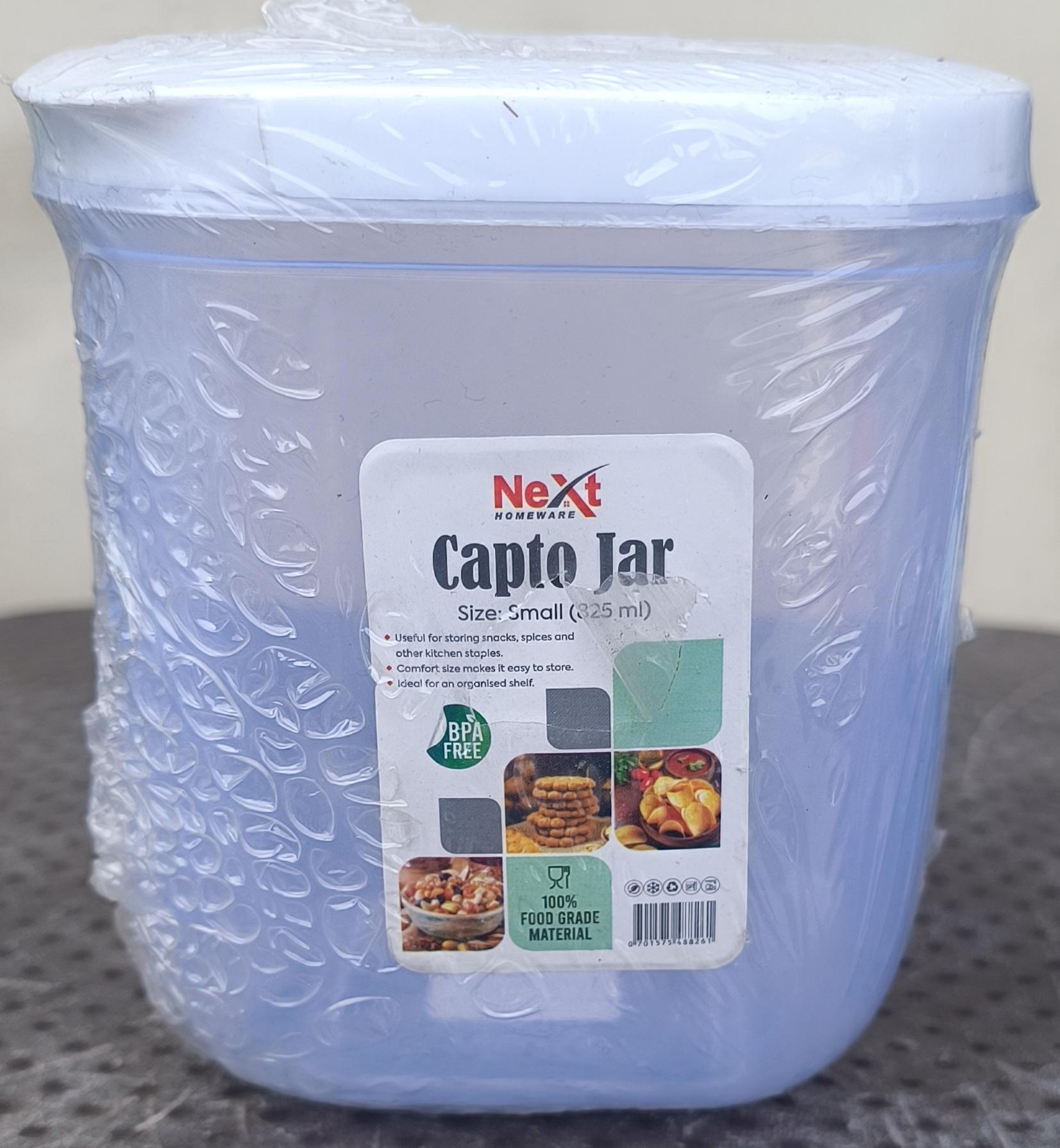 Capto Jar Airtight Food Storage Container (Small, 325ml) - Next Homeware