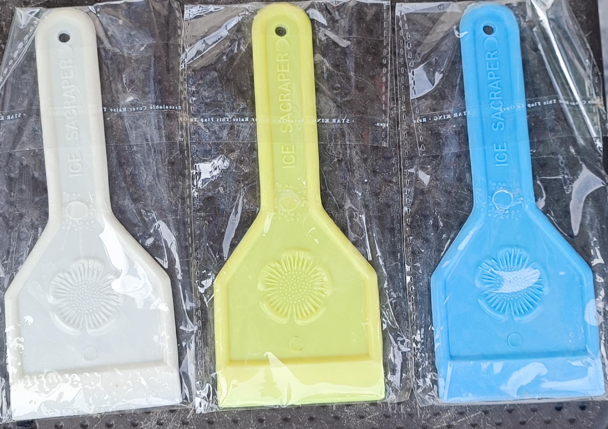 Plastic Refrigerator & Freezer Defrost Ice Scraper (Pack of 3) - Jawwad