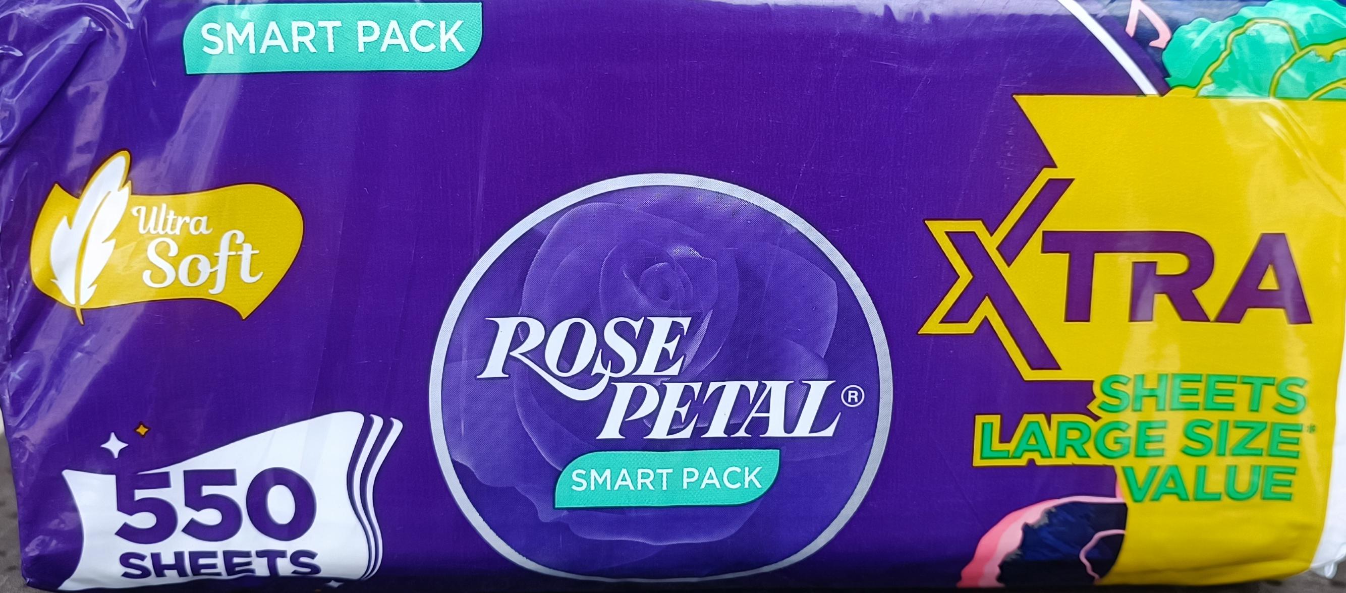 Xtra Sheets Large Size Value Smart Pack Tissue - Rose Petal