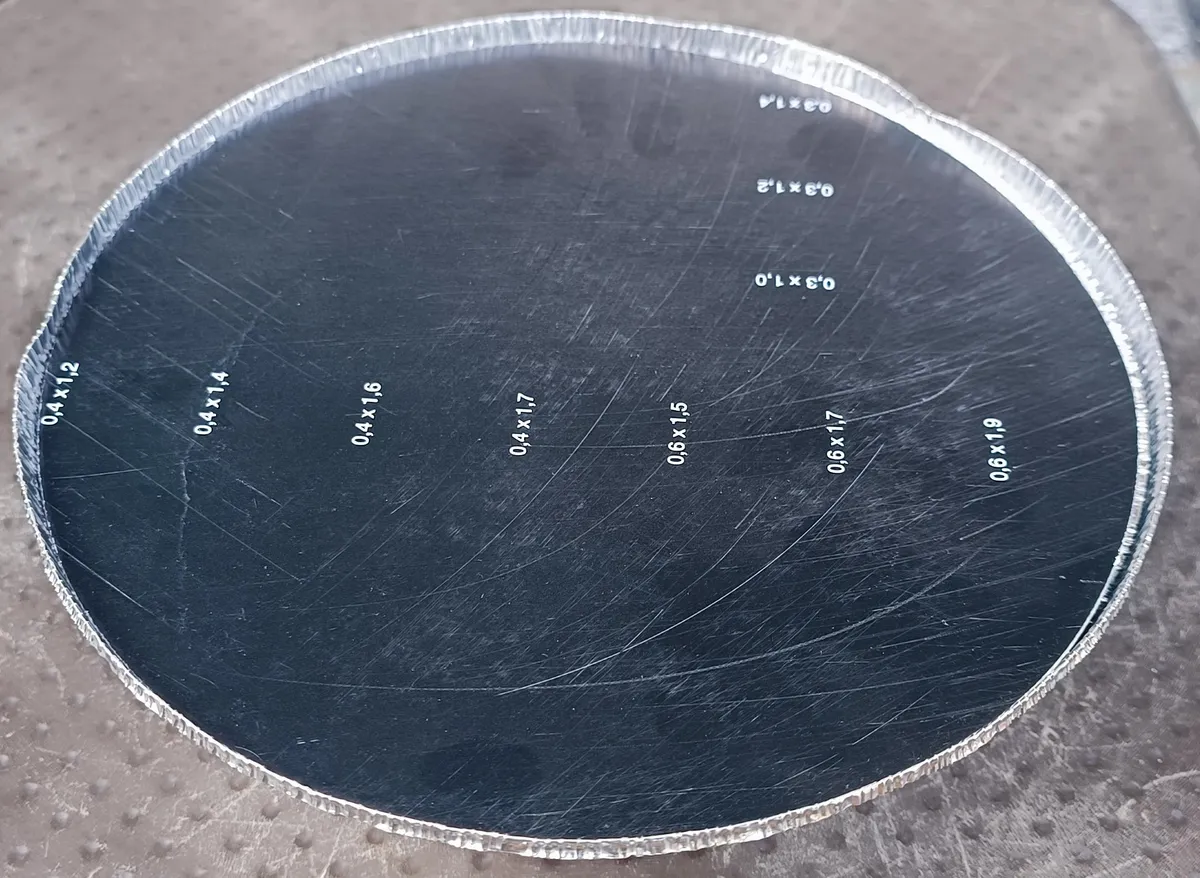 Disposable Round Aluminium Foil Container with Laminated Board Lid