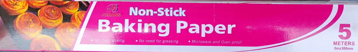 Non-Stick Baking Paper Roll 5 Meters - Jiebang