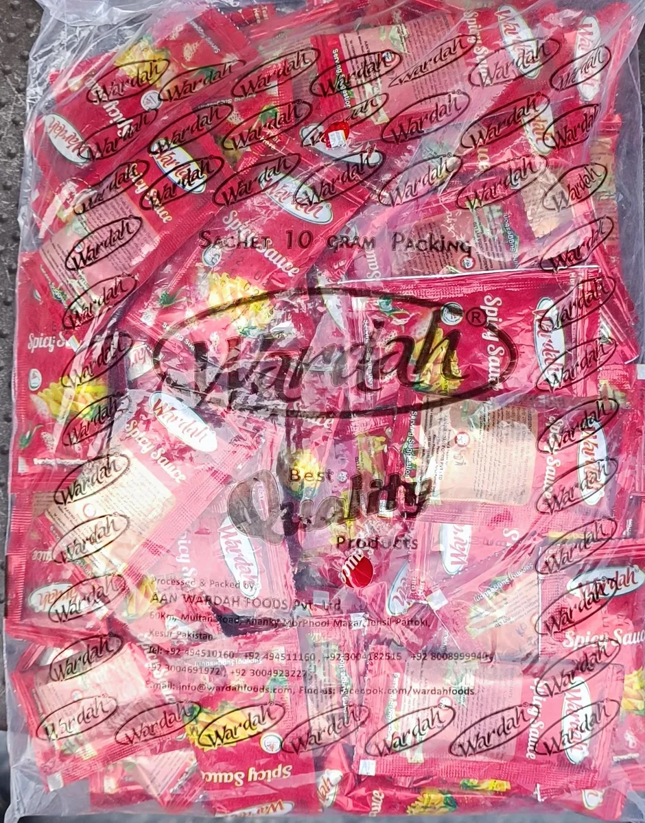 Spicy Sauce 10g Sachets Wholesale Pack - Wardah
