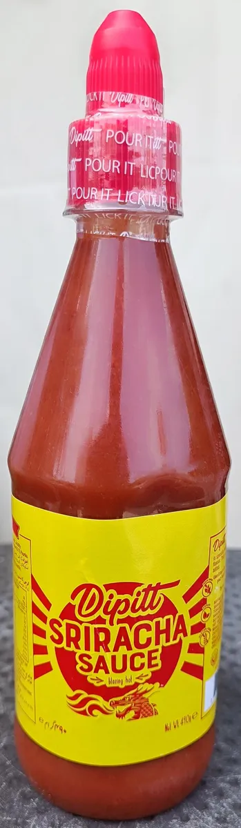Sriracha Sauce 490g - Dipitt
