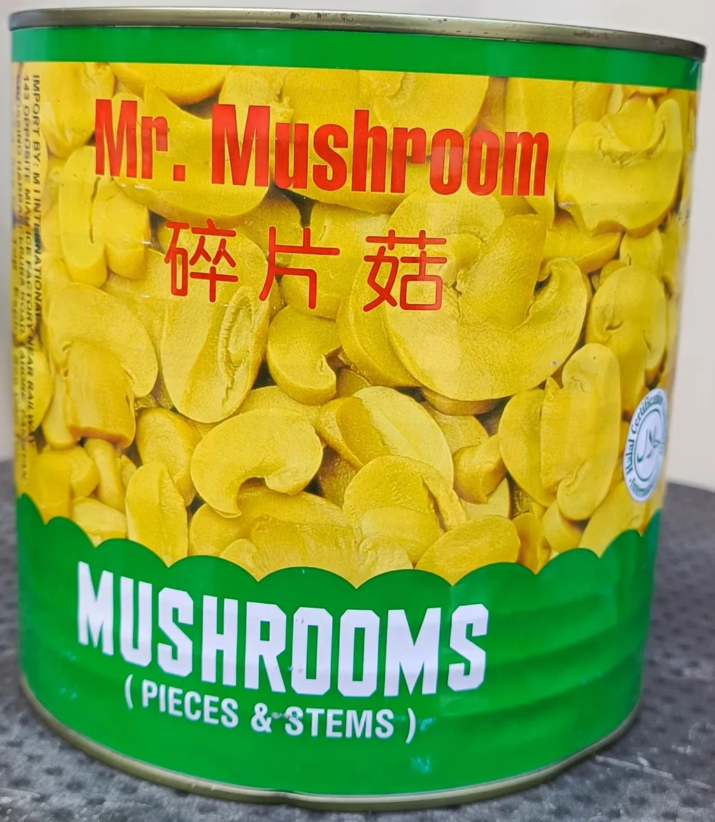 Pieces & Stems Mushrooms Commercial Can - Mr. Mushroom