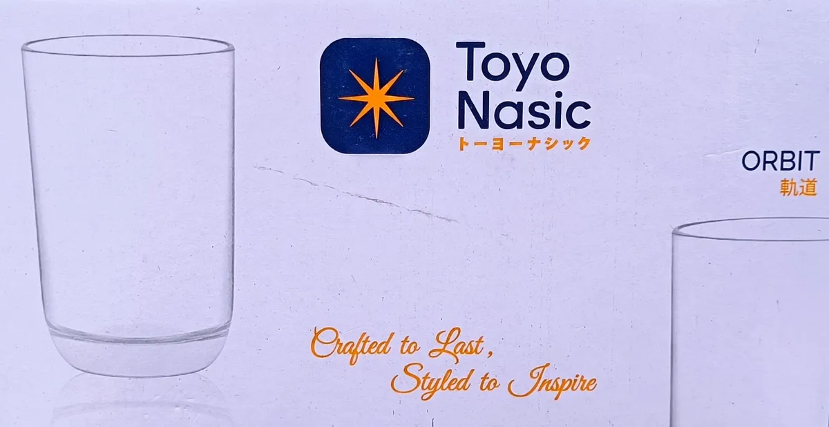 Nasic Orbit Glass Tumbler Set - Toyo