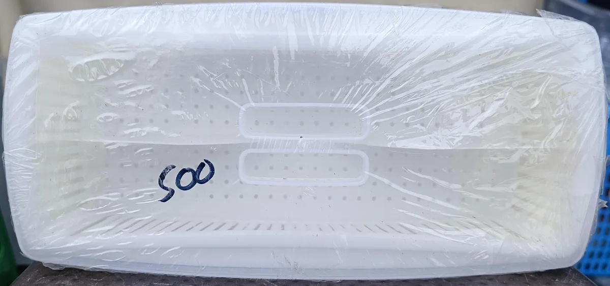 Multipurpose Plastic Storage Strainer Basket Box with Lid