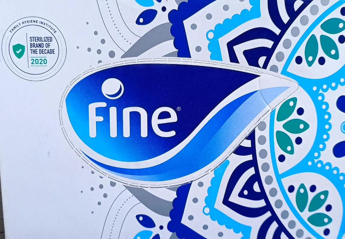 Fine Sterilized Facial Tissues Box