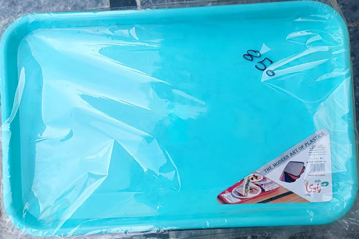 Punjab Ravi Plastic Fast Food Serving Tray 340x220 mm