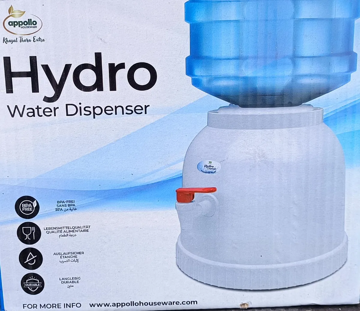 Hydro Water Dispenser - Appollo Houseware